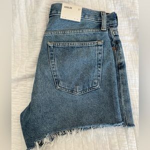 NEW WITH TAGS Agolde Parker Long Short - Size 27